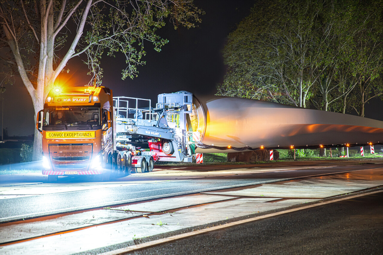 Energiepark A59 nachttransport