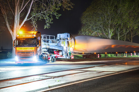 Energiepark A59 nachttransport